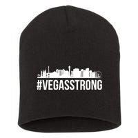 Vegas Strong Hastag #vegasstrong Skyline Short Acrylic Beanie