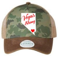 Vegas Strong Nevada Heart Script Legacy Tie Dye Trucker Hat
