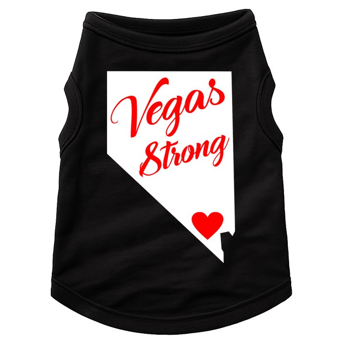 Vegas Strong Nevada Heart Script Doggie Tank