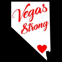 Vegas Strong Nevada Heart Script Sustainable Bucket Hat