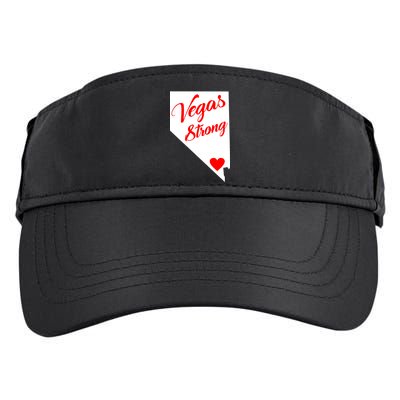 Vegas Strong Nevada Heart Script Adult Drive Performance Visor