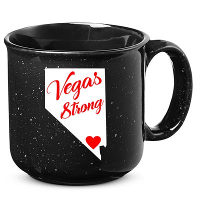 Vegas Strong Nevada Heart Script 15oz Campfire Ceramic Mug