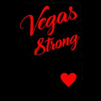 Vegas Strong Nevada Heart Script 16oz Travel Tumbler