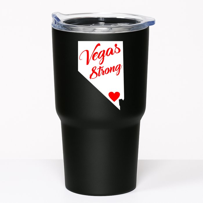 Vegas Strong Nevada Heart Script Tumbler