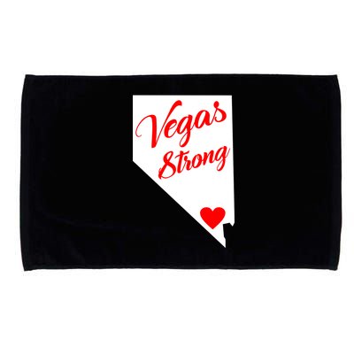 Vegas Strong Nevada Heart Script Microfiber Hand Towel