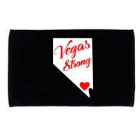 Vegas Strong Nevada Heart Script Microfiber Hand Towel