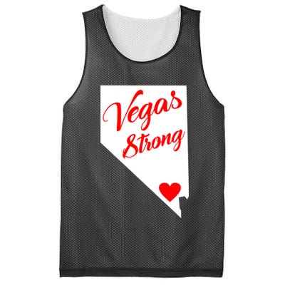 Vegas Strong Nevada Heart Script Mesh Reversible Basketball Jersey Tank