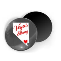 Vegas Strong Nevada Heart Script Magnet