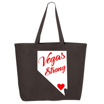 Vegas Strong Nevada Heart Script 25L Jumbo Tote