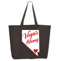 Vegas Strong Nevada Heart Script 25L Jumbo Tote