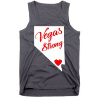 Vegas Strong Nevada Heart Script Tank Top