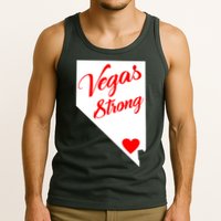 Vegas Strong Nevada Heart Script Tank Top
