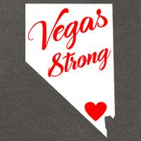 Vegas Strong Nevada Heart Script Cotton Canvas Backpack
