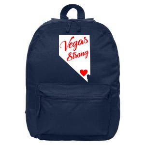 Vegas Strong Nevada Heart Script 16 in Basic Backpack