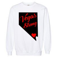 Vegas Strong Nevada Heart Script Garment-Dyed Sweatshirt