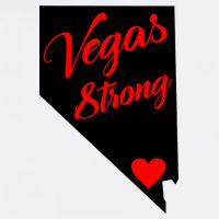 Vegas Strong Nevada Heart Script Garment-Dyed Sweatshirt