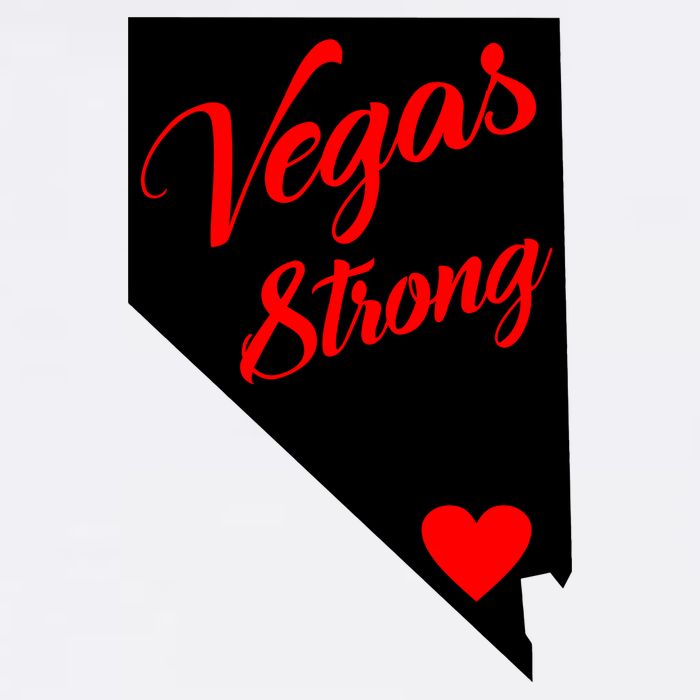 Vegas Strong Nevada Heart Script Garment-Dyed Sweatshirt