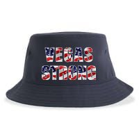 Vegas Strong USA Flag Sustainable Bucket Hat