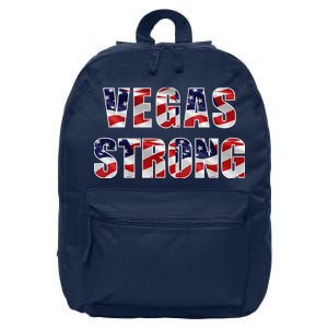 Vegas Strong USA Flag 16 in Basic Backpack