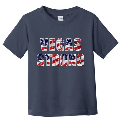 Vegas Strong USA Flag Toddler T-Shirt