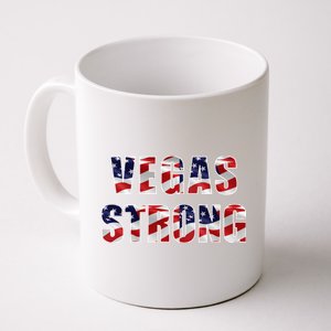 Vegas Strong USA Flag Coffee Mug