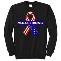 Vegas Strong USA Flag Ribbon Sweatshirt