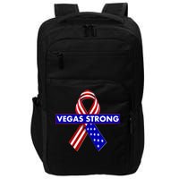 Vegas Strong USA Flag Ribbon Impact Tech Backpack