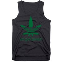 Vegetarian Funny Weed  Tank Top