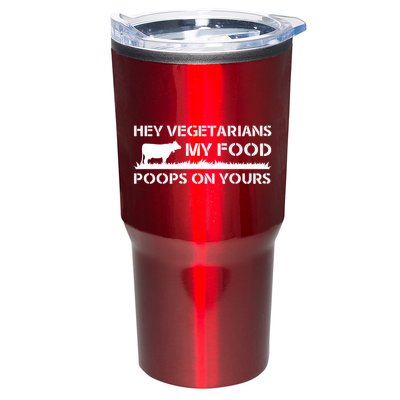 Vegetarians My Food Poops On Yours Tumbler