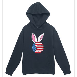 Volleyball Easter Happy Easter Day Funny Easter Ears Bunny Urban Pullover Hoodie