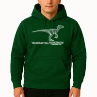 Velociraptor Equals Distanceraptor Timeraptor Hoodie