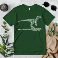 Velociraptor Equals Distanceraptor Timeraptor Premium T-Shirt