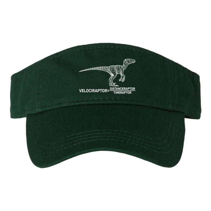 Velociraptor Equals Distanceraptor Timeraptor Valucap Bio-Washed Visor