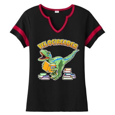 VelociReader Ladies Halftime Notch Neck Tee