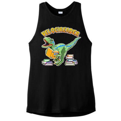 VelociReader Ladies PosiCharge Tri-Blend Wicking Tank