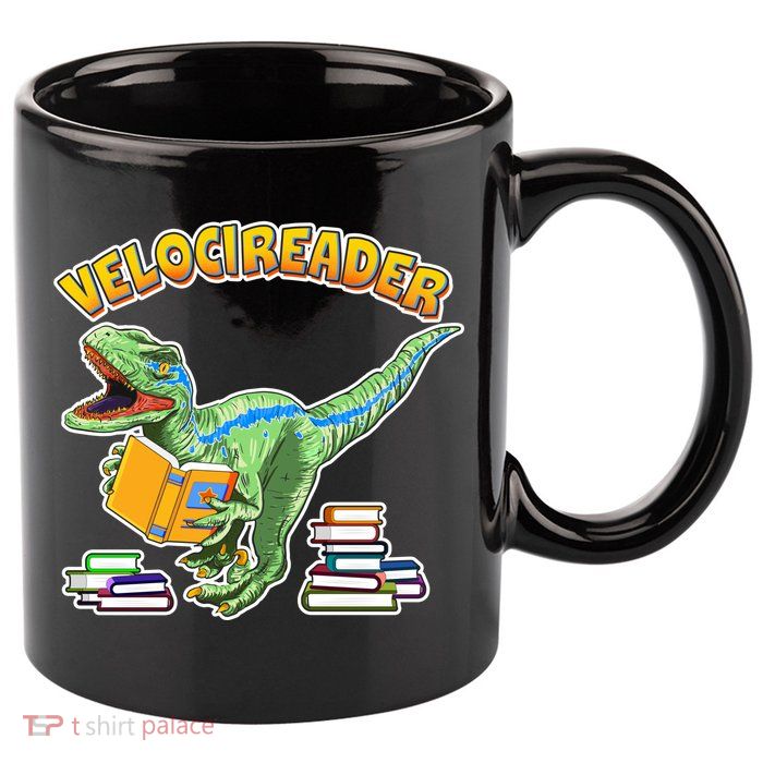 VelociReader 11oz C Handle Ceramic Mug
