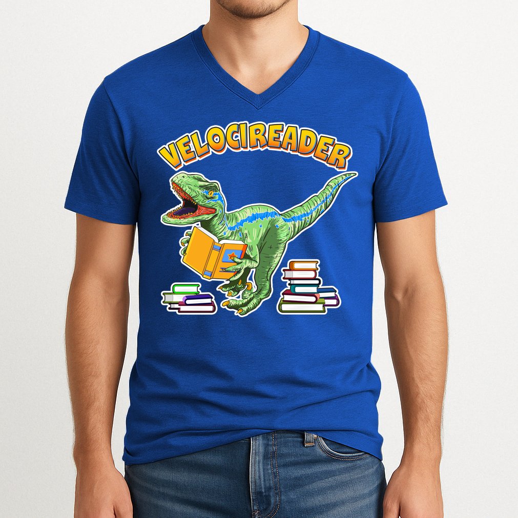 VelociReader V-Neck T-Shirt