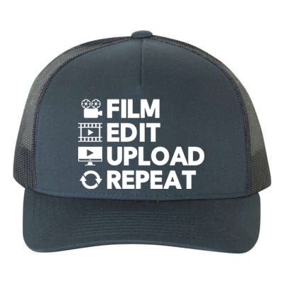 Video Editing Meaningful Gift Film Making Gift For Video Editor Yupoong Adult 5-Panel Trucker Hat