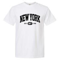 Vintage Established New York Ny Garment-Dyed Heavyweight T-Shirt