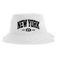 Vintage Established New York Ny Sustainable Bucket Hat