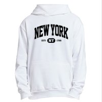 Vintage Established New York Ny Urban Pullover Hoodie