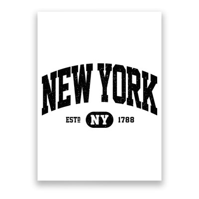 Vintage Established New York Ny Poster