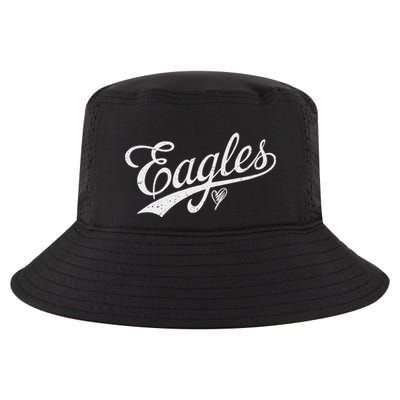 Vintage Eagles Name Retro Style Cool Comfort Performance Bucket Hat