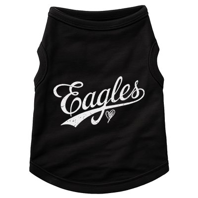 Vintage Eagles Name Retro Style Doggie Tank