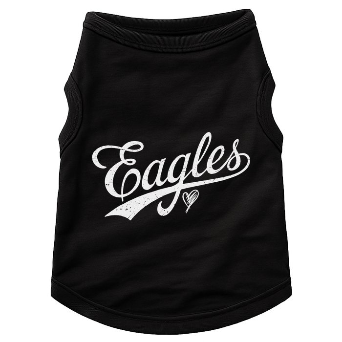 Vintage Eagles Name Retro Style Doggie Tank