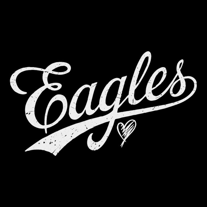 Vintage Eagles Name Retro Style Doggie Tank