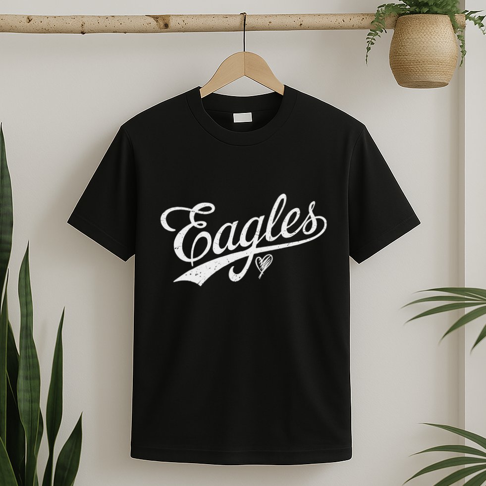 Vintage Eagles Name Retro Style T-Shirt