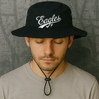 Vintage Eagles Name Retro Style Bucket Hat