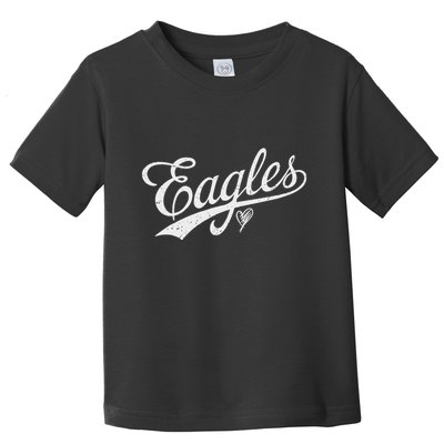 Vintage Eagles Name Retro Style Toddler T-Shirt
