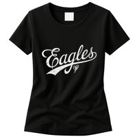 Vintage Eagles Name Retro Style Womens T-Shirt